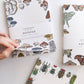 Butterfly + Moth Notepad