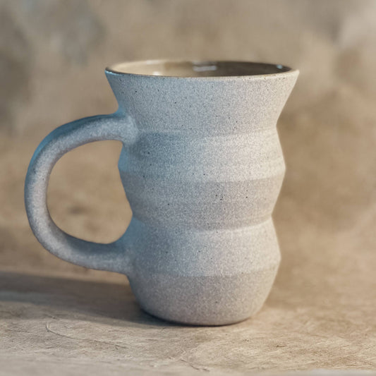 Angled Mug: White