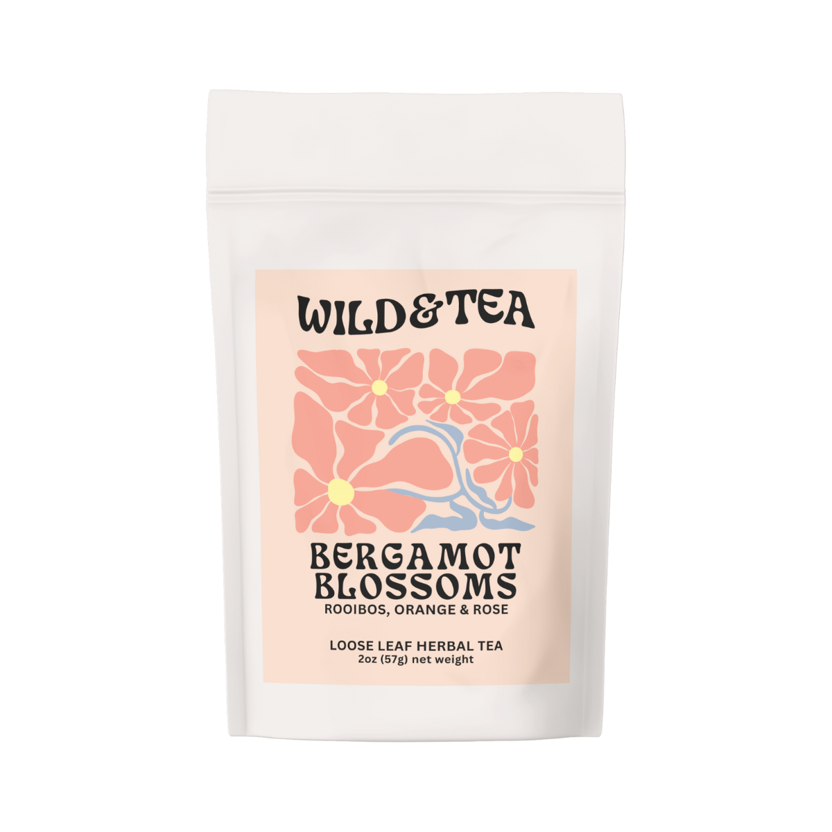 Bergamot Blossoms Herbal Tea: 2oz