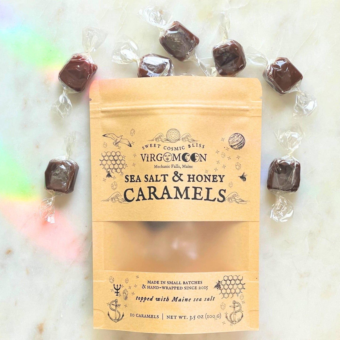 Sea Salt & Honey Caramels