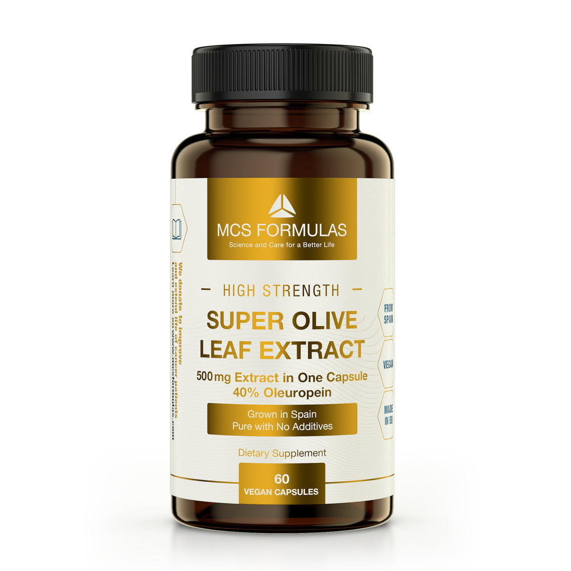 Olive Leaf Extract 500mg Farmacopia