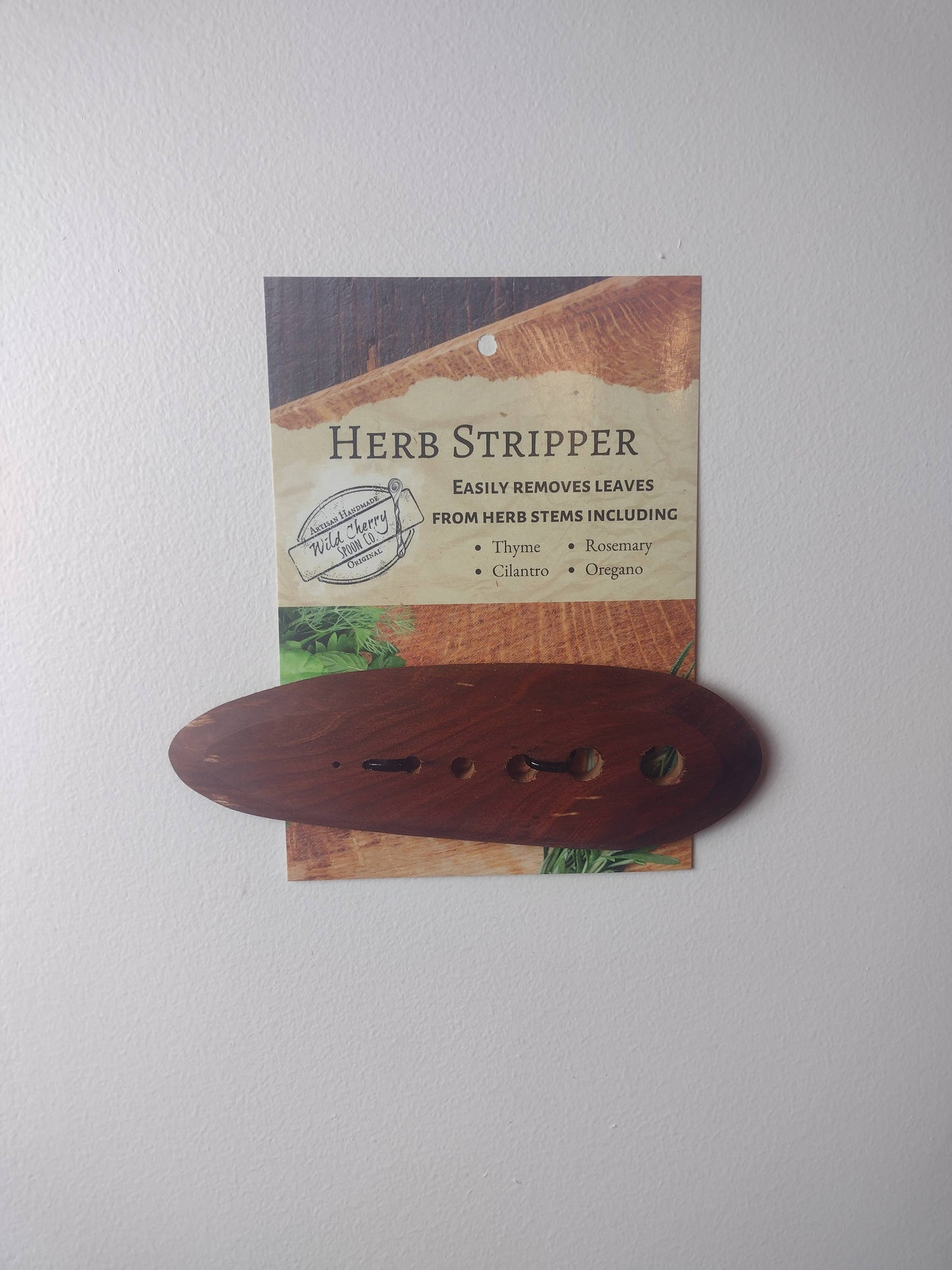 Herb Stripper, Mothers Day Gift Gardening/Plant Remover: Cherry