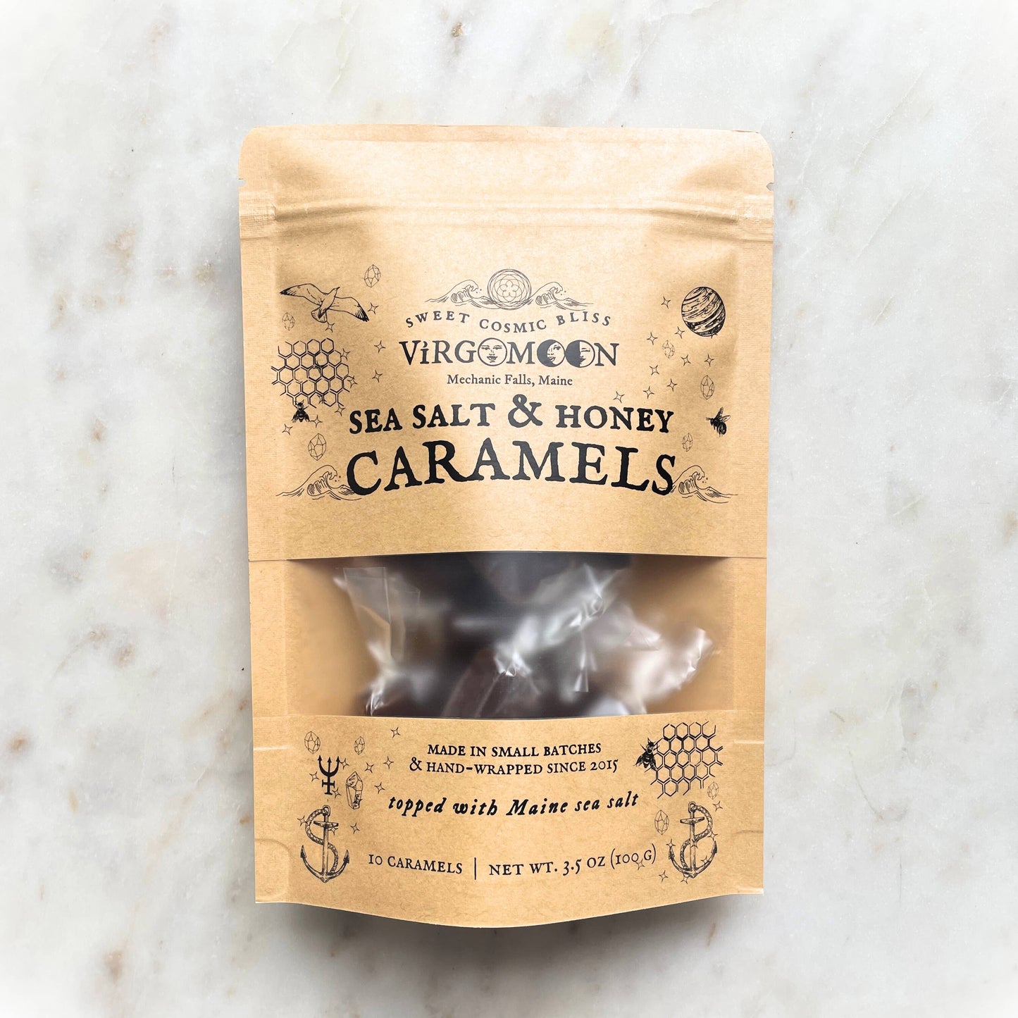 Sea Salt & Honey Caramels